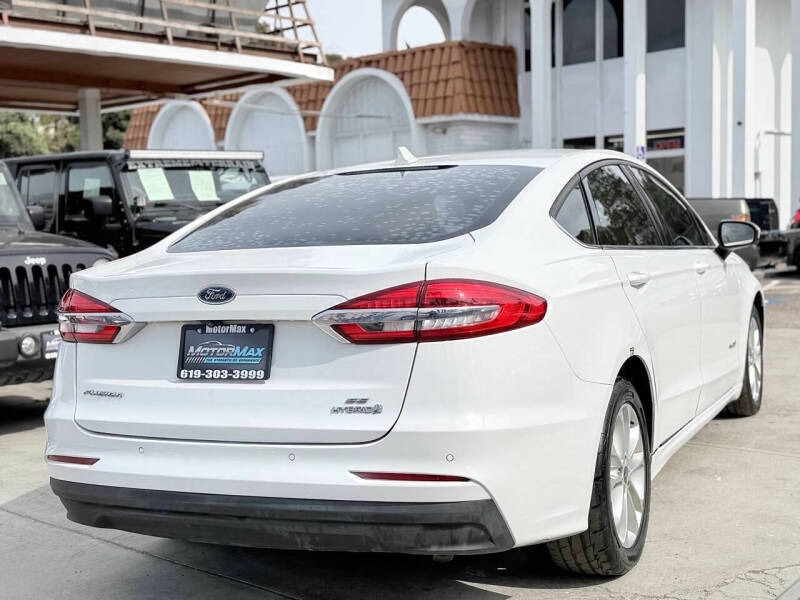 2019 Ford Fusion Hybrid SE
