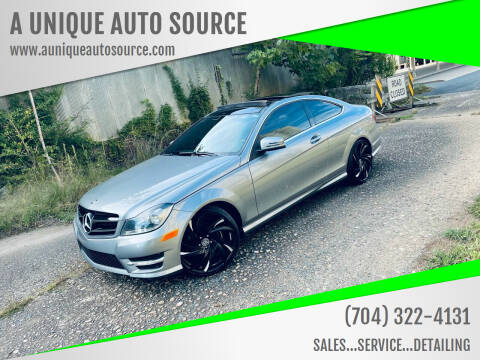 2014 Mercedes-Benz C-Class for sale at A UNIQUE AUTO SOURCE in Albemarle NC