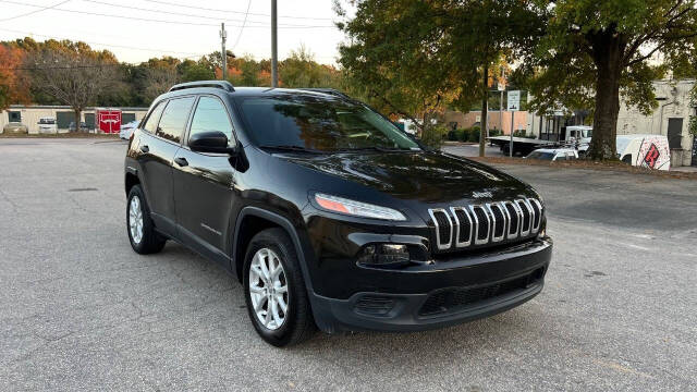 2016 Jeep Cherokee for sale at East Auto Sales LLC in Raleigh, NC