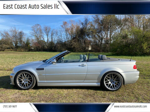 2005 BMW M3 for sale at East Coast Auto Sales llc in Virginia Beach VA