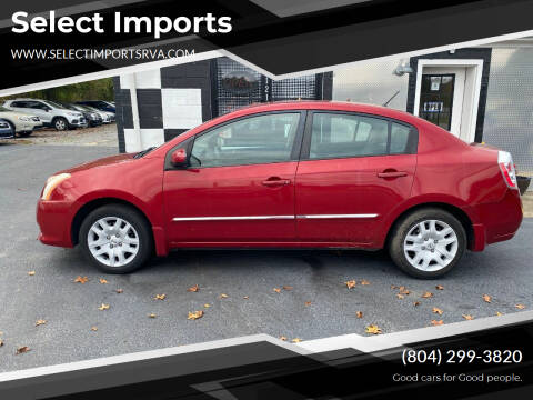 2010 Nissan Sentra for sale at Select Imports in Ashland VA