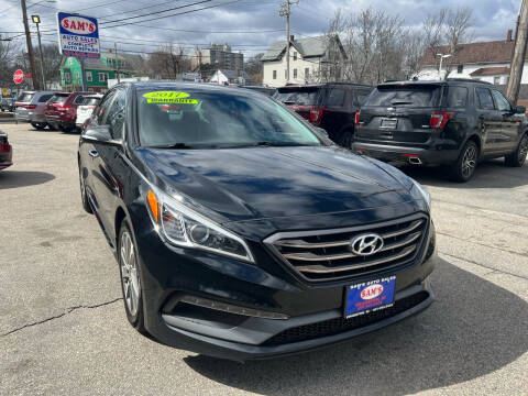 2017 Hyundai Sonata for sale at Sam's Auto Sales in Cranston RI