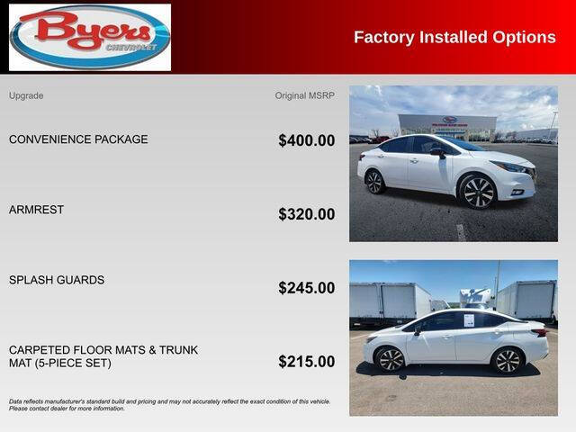 2021 Nissan Versa SR