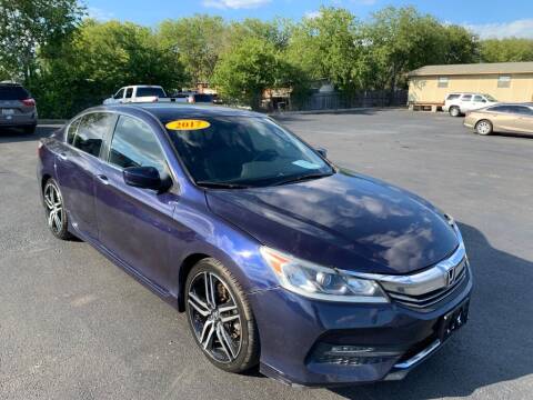 2017 Honda Accord for sale at Auto Solution in San Antonio TX