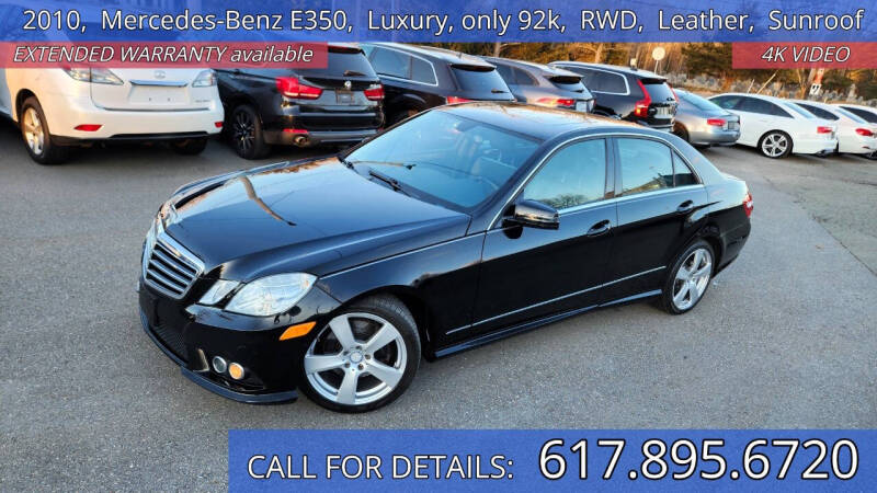 2010 Mercedes-Benz E-Class for sale at Carlot Express in Stow MA