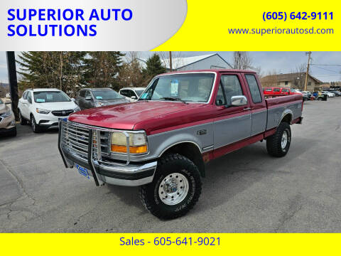 1995 Ford F-150 for sale at SUPERIOR AUTO SOLUTIONS in Spearfish SD