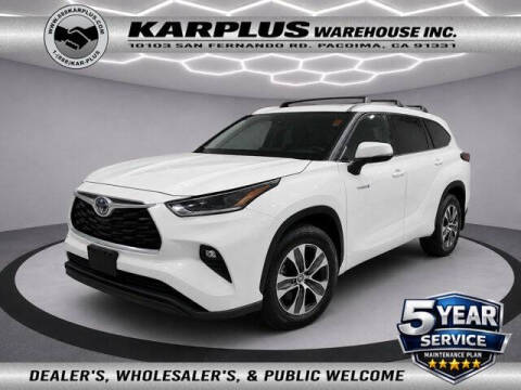 2021 Toyota Highlander Hybrid XLE