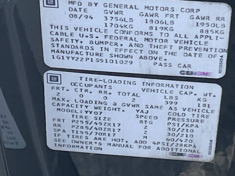 1995 Chevrolet Corvette
