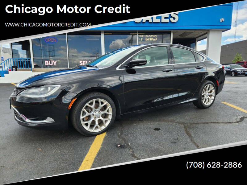 2016 Chrysler 200 for sale at Chicago Motor Credit in South Holland IL