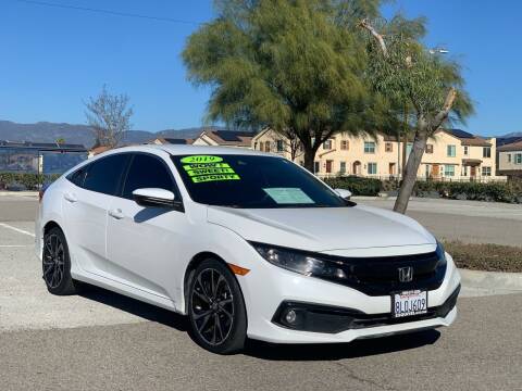 2019 Honda Civic for sale at Esquivel Auto Depot in Rialto CA