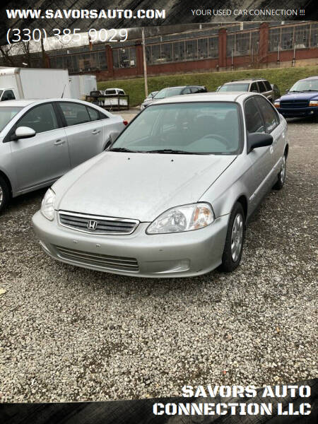 2000 Honda Civic for sale at SAVORS AUTO CONNECTION LLC in East Liverpool OH