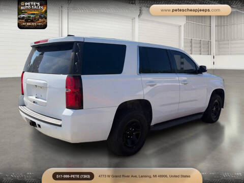 2016 Chevrolet Tahoe Police