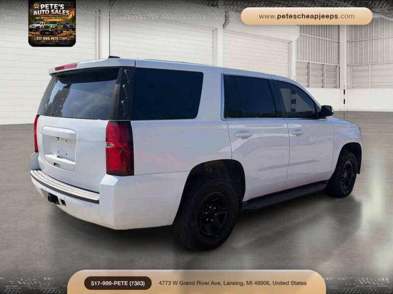 2016 Chevrolet Tahoe Police