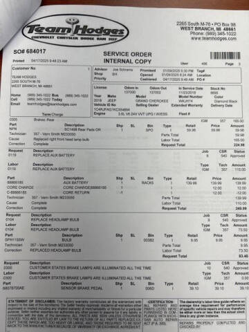 2019 Jeep Grand Cherokee Altitude