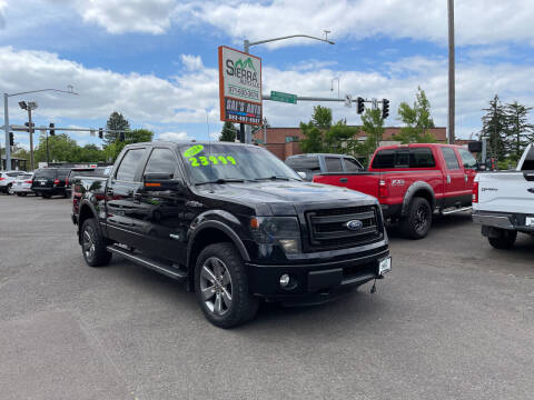 2014 Ford F-150 for sale at SIERRA AUTO LLC in Salem OR