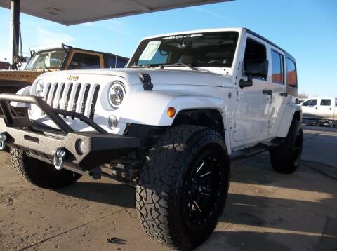 2014 Jeep Wrangler Unlimited for sale at Broken Arrow Motor Co in Broken Arrow OK