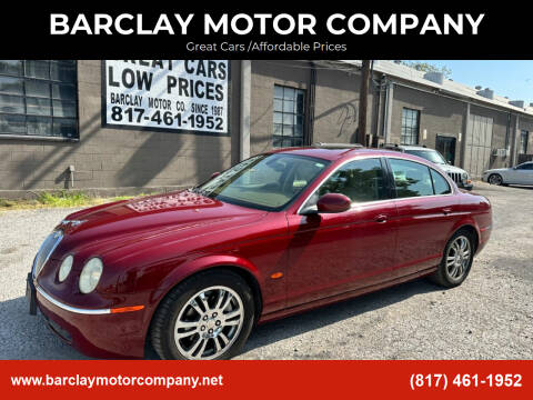 2005 Jaguar S-Type for sale at BARCLAY MOTOR COMPANY in Arlington TX