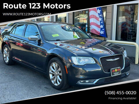 2018 Chrysler 300 for sale at Route 123 Motors in Norton MA