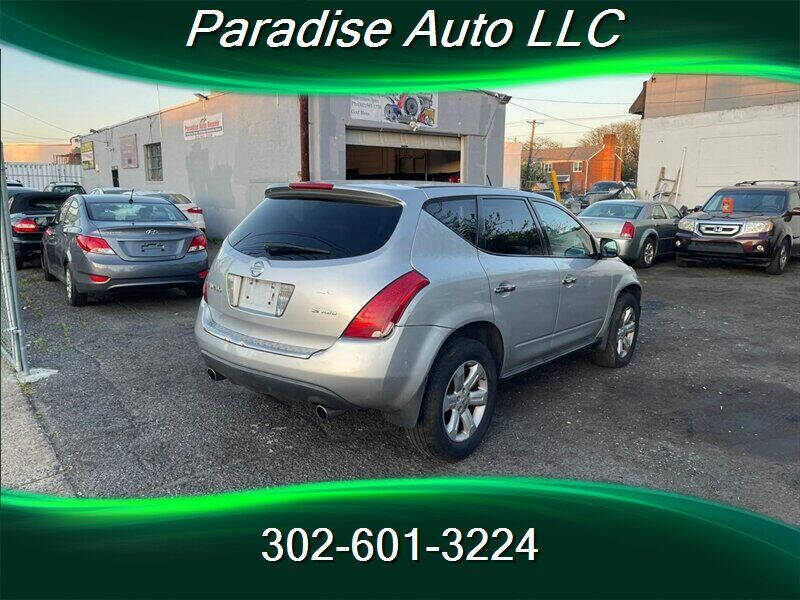 2007 Nissan Murano for sale at Paradise Auto in Wilmington, DE