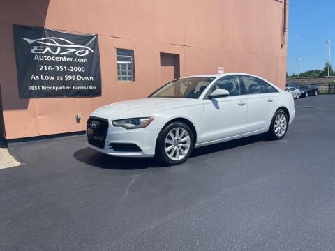 2014 Audi A6 for sale at ENZO AUTO in Parma OH
