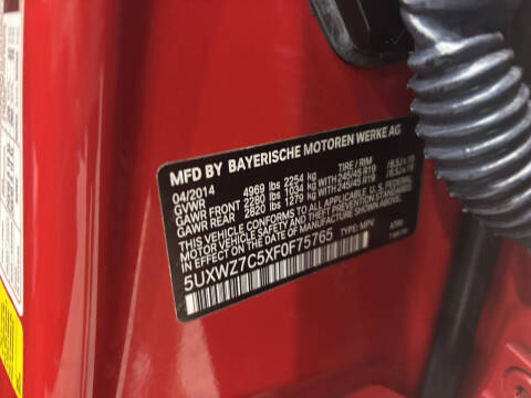 2015 BMW X3 sDrive28i