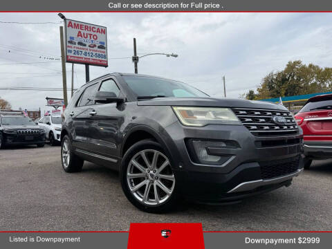 2016 Ford Explorer Limited