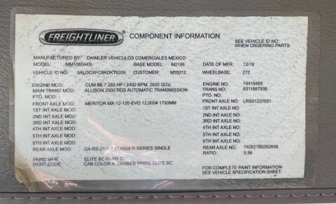 2019 Freightliner M2 106
