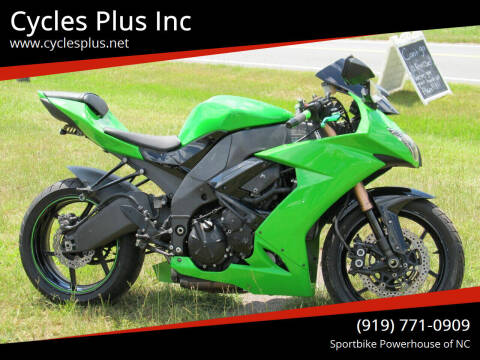2008 Kawasaki Ninja ZX-10R for sale at Cycles Plus Inc in Garner NC