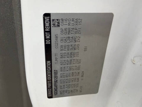 2016 Chevrolet Express 2500