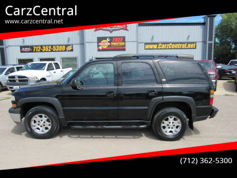 2005 Chevrolet Tahoe for sale at CarzCentral in Estherville IA