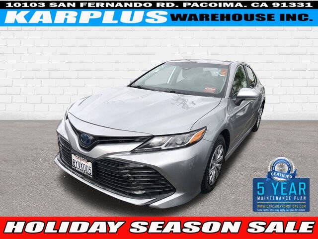 2020 Toyota Camry Hybrid for sale at Karplus Warehouse in Pacoima CA