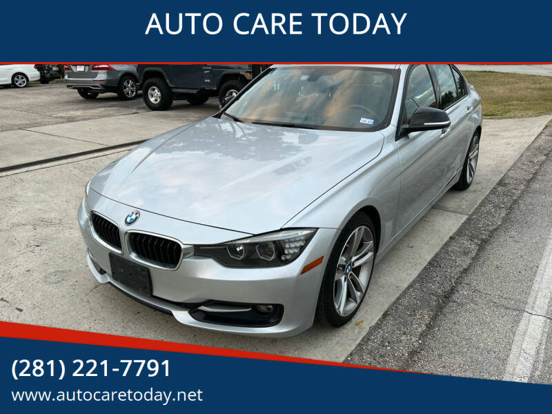 2014 BMW 3 Series for sale at AUTO CARE TODAY in Spring TX