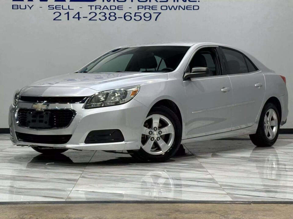 2015 Chevrolet Malibu for sale at IMD MOTORS, INC in Dallas, TX