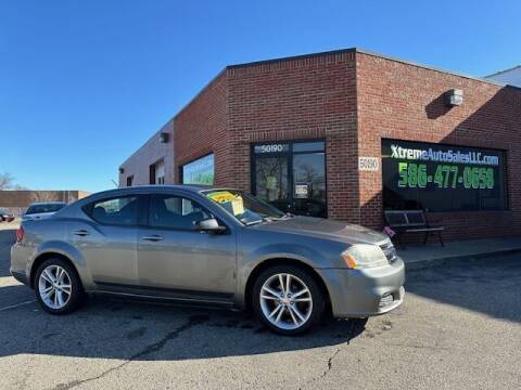 2012 Dodge Avenger for sale at Xtreme Auto Sales LLC in Chesterfield MI