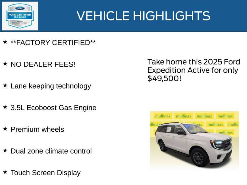 2025 Ford Expedition Active