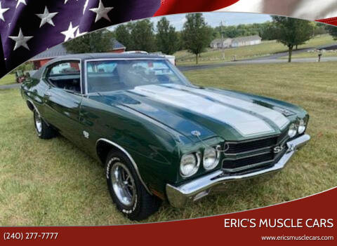 1970 Chevrolet Chevelle for sale at Eric's Muscle Cars in Clarksburg MD