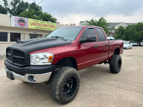 2008 Dodge Ram 2500 for sale at UNITED MOTORS in Mckinney TX