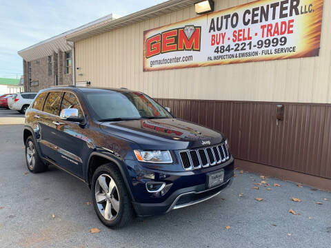 2014 Jeep Grand Cherokee for sale at Gem Auto Center in Allentown PA