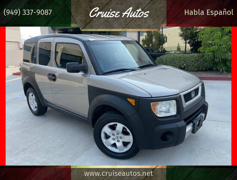 2003 Honda Element for sale at Cruise Autos in Corona CA