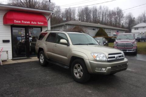 2005 Toyota 4Runner for sale at Dave Franek Automotive in Wantage NJ