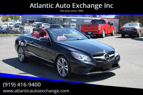 2014 Mercedes-Benz E-Class for sale at Atlantic Auto Exchange Inc in Durham NC
