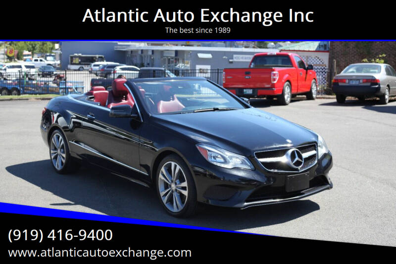 2014 Mercedes-Benz E-Class for sale at Atlantic Auto Exchange Inc in Durham NC