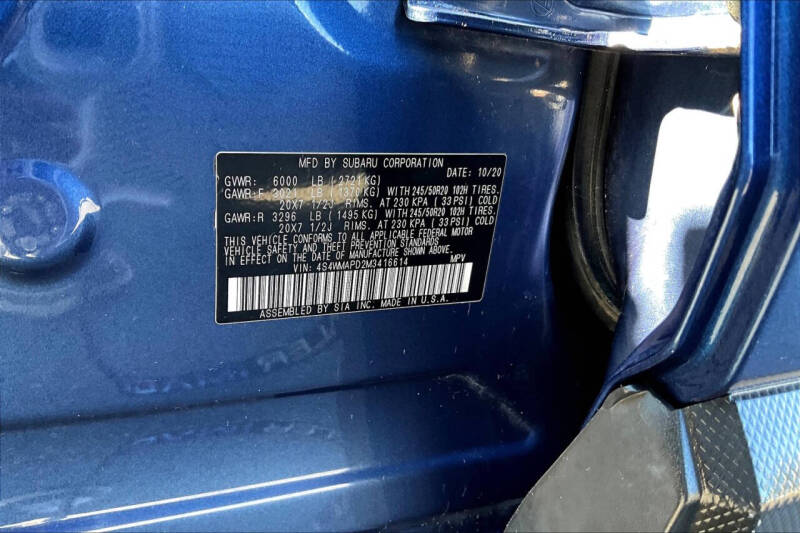 2021 Subaru Ascent Limited 7-Passenger