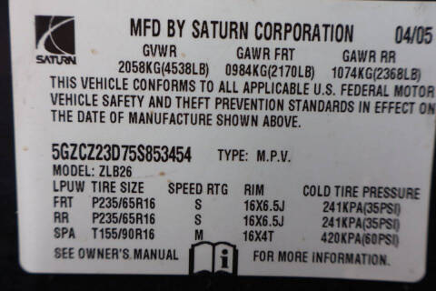 2005 Saturn Vue