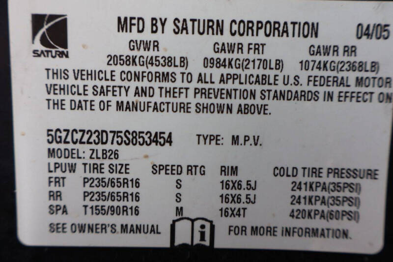 2005 Saturn Vue