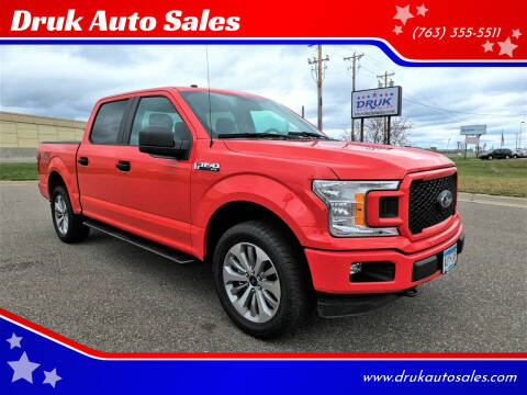 2018 Ford F-150 for sale at Druk Auto Sales in Ramsey MN