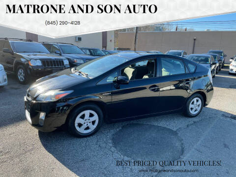 2011 Toyota Prius for sale at Matrone and Son Auto in Tallman NY