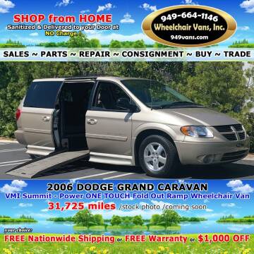 2006 Dodge Grand Caravan for sale at Wheelchair Vans Inc - New and Used in Laguna Hills CA