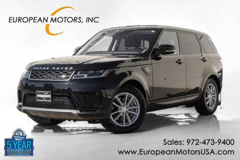 2021 Land Rover Range Rover Sport for sale at European Motors Inc in Plano TX