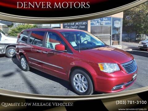 2015 Chrysler Town and Country for sale at DENVER MOTORS in Englewood CO